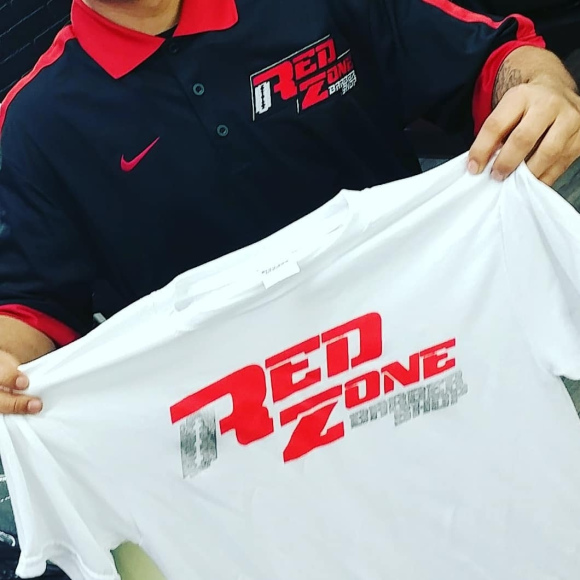 RedZone White Tee